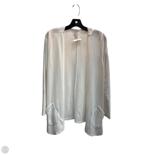 Tunic 3/4 Sleeve By Chicos In Cream, Size: M