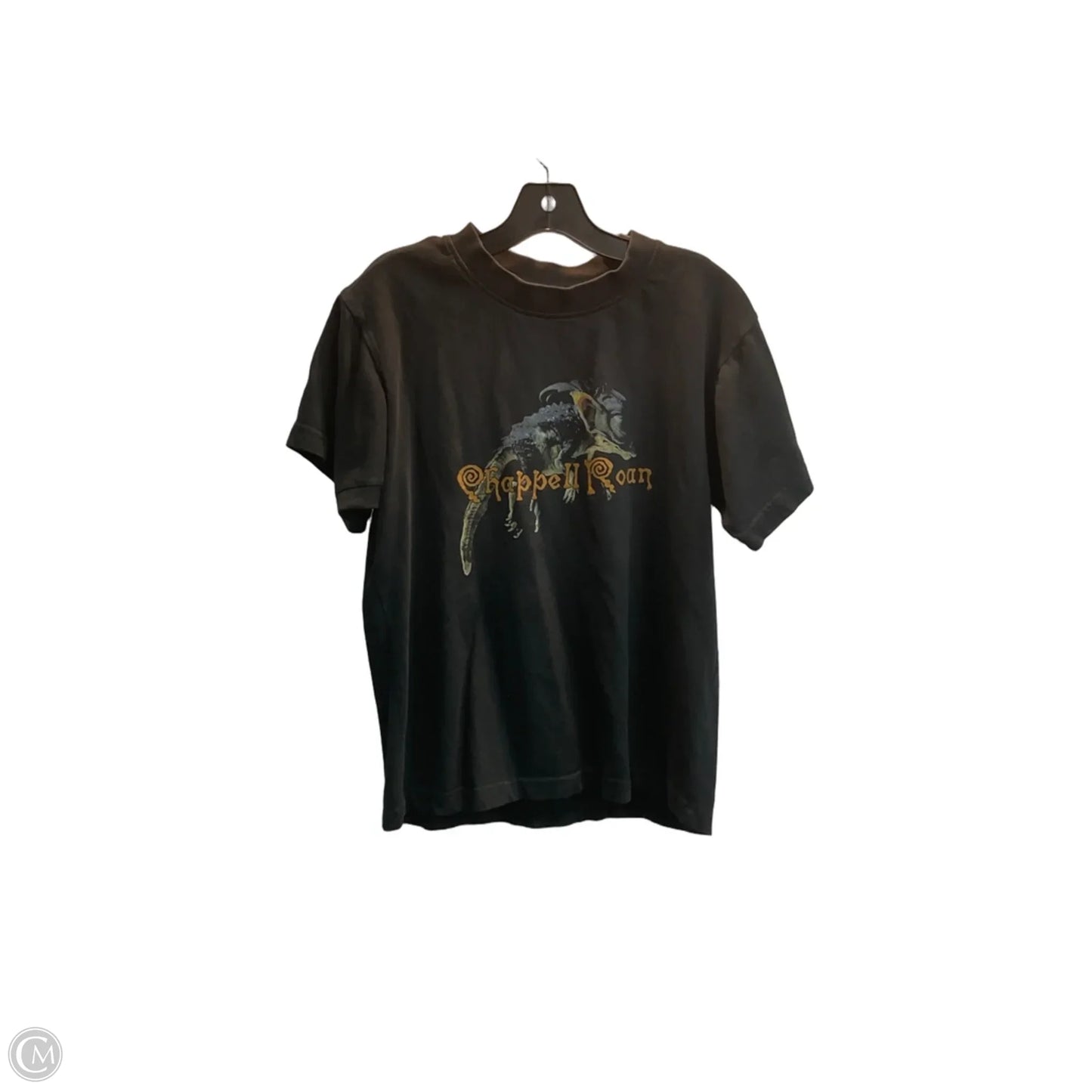 Top Short Sleeve By Clothes Mentor In Black, Size: S