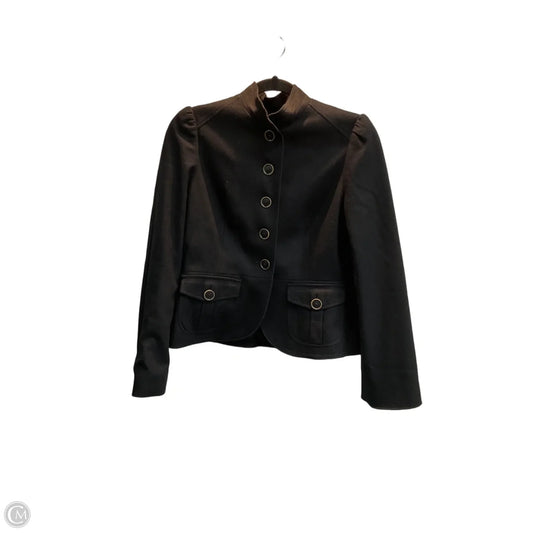 Blazer By Banana Republic In Black, Size: 8