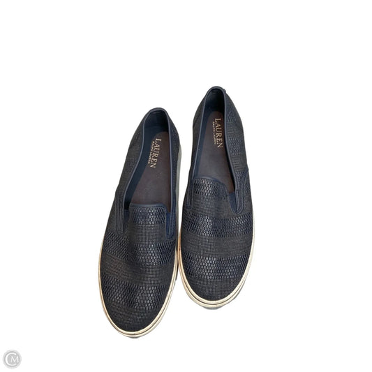 Shoes Flats By Lauren By Ralph Lauren In Navy, Size: 10