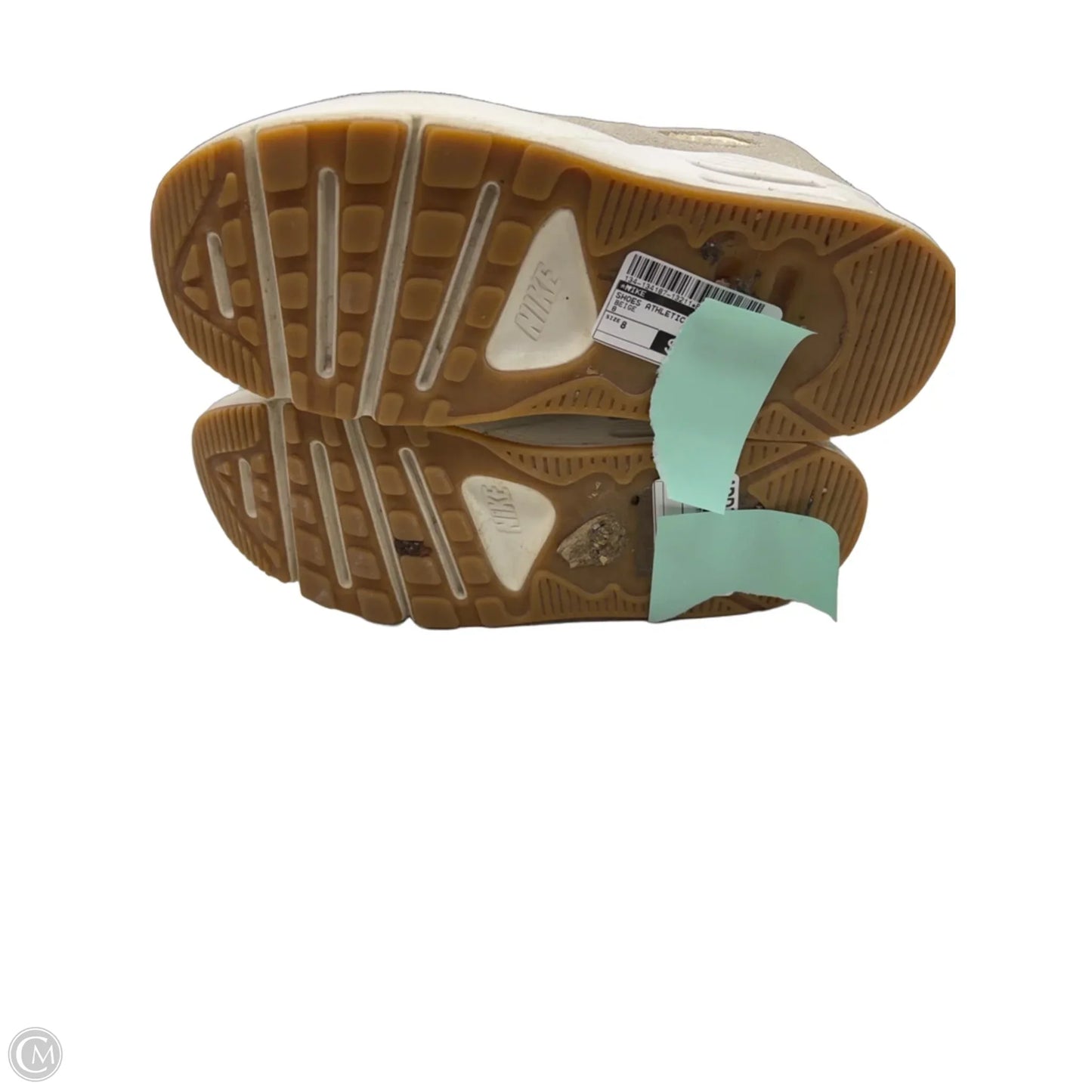 Shoes Athletic By Nike In Beige, Size: 8