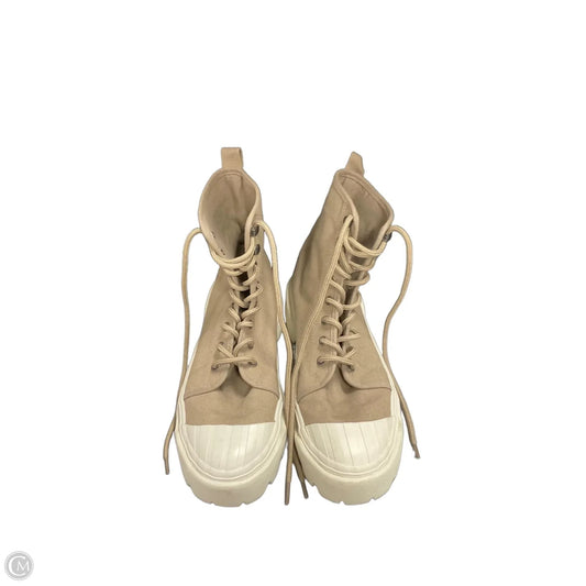 Boots Hiking By H&m In Taupe, Size: 8