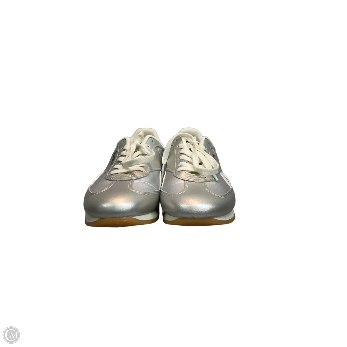 Shoes Athletic By Reebok In Silver, Size: 8.5