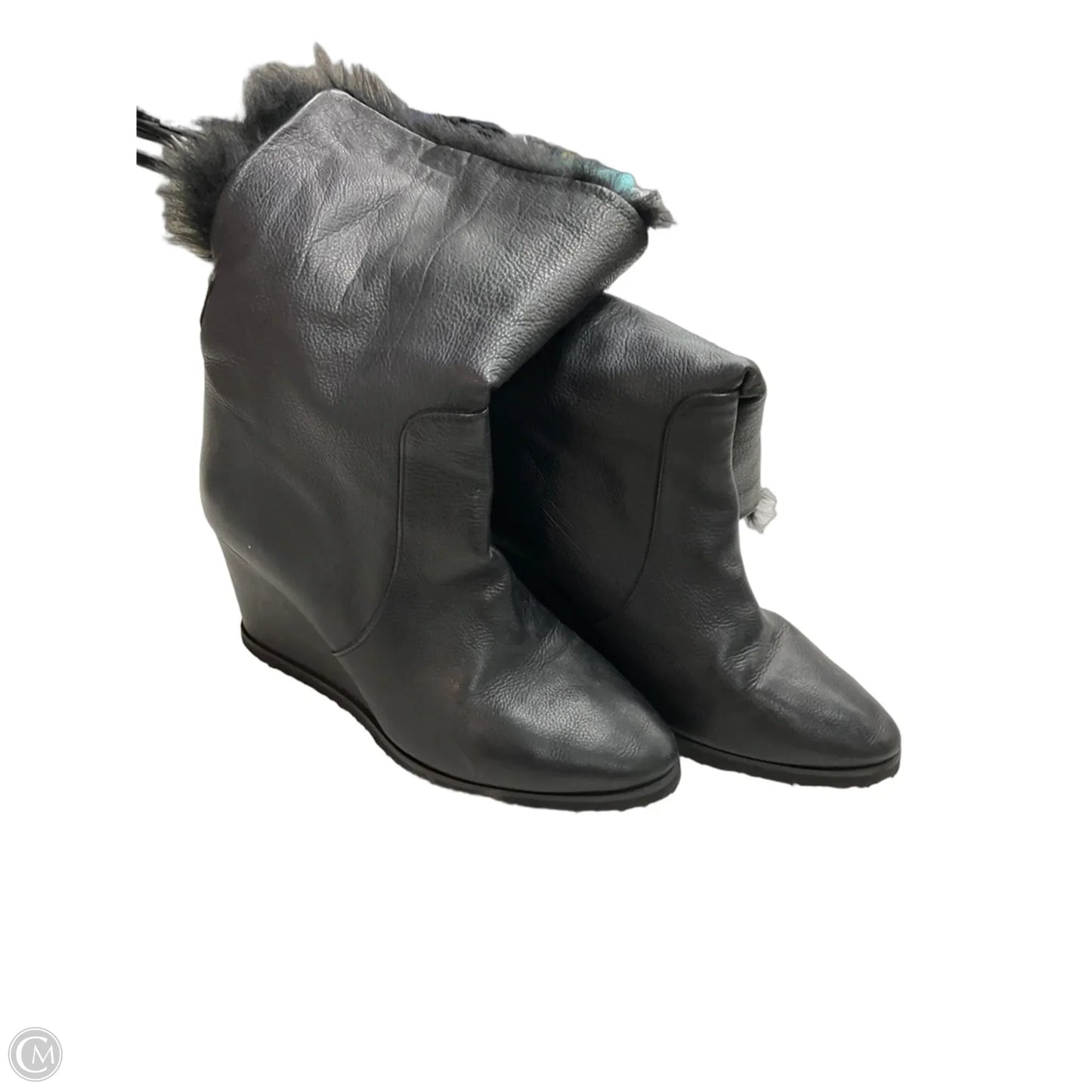 Boots Ankle Heels By Taryn Rose In Black, Size: 9