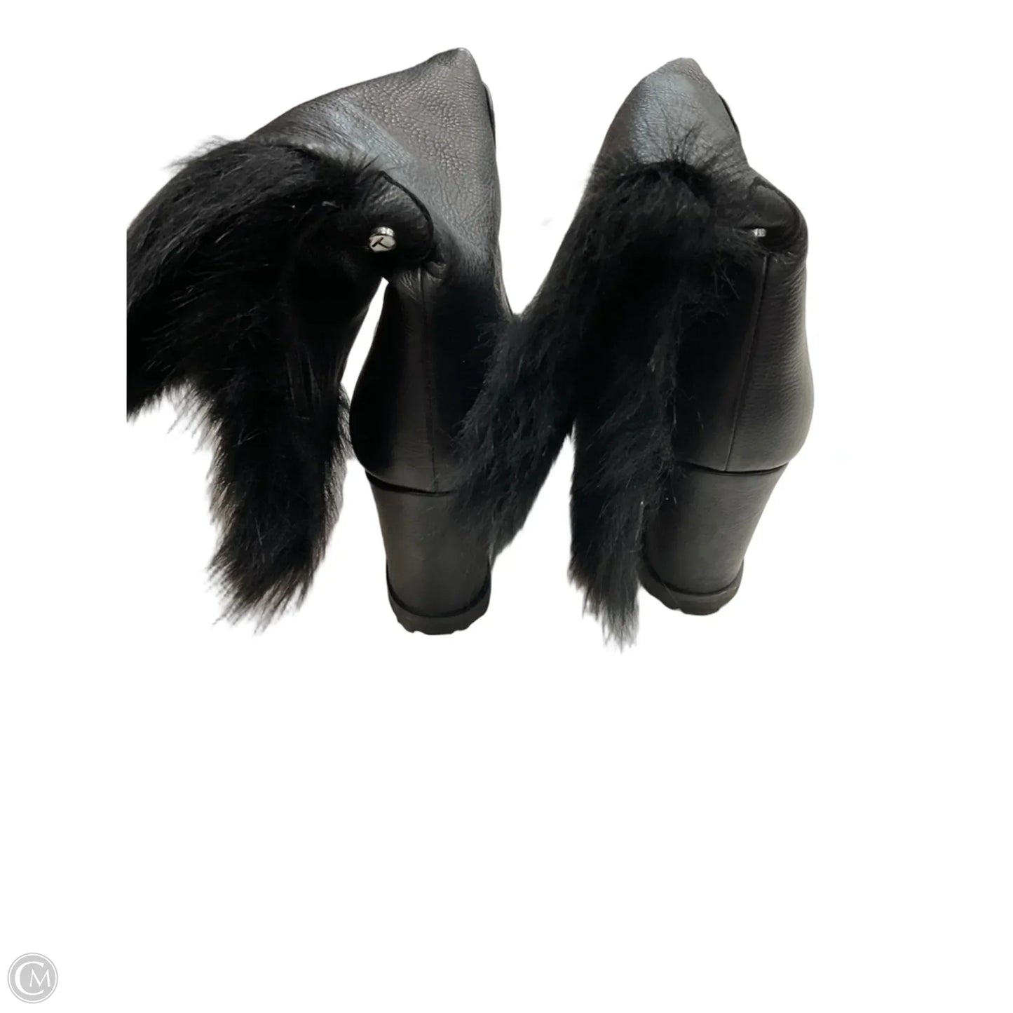 Boots Ankle Heels By Taryn Rose In Black, Size: 9