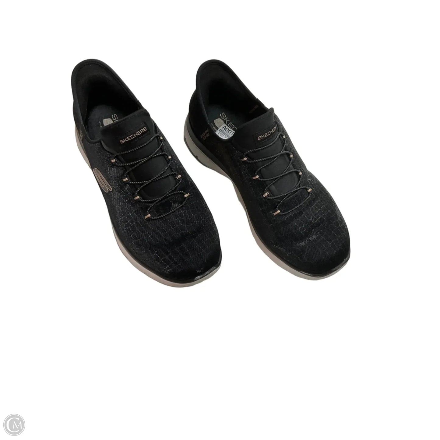 Shoes Athletic By Skechers In Black, Size: 10