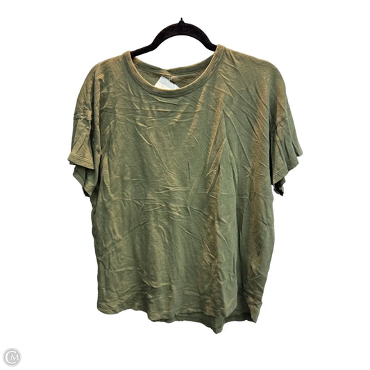 Top Short Sleeve Basic By Madewell In Green, Size: Xl