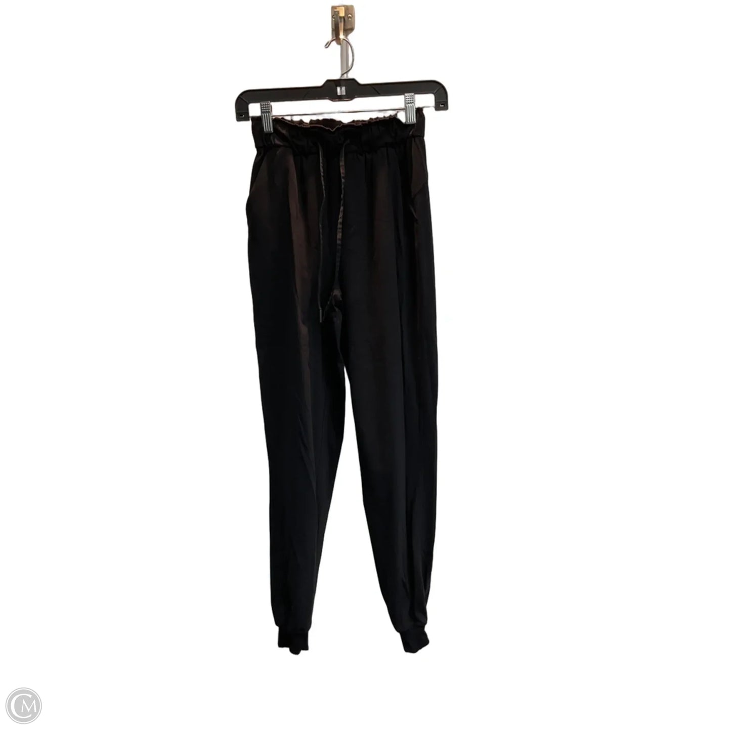 Athletic Pants By Lululemon In Black, Size: Xs