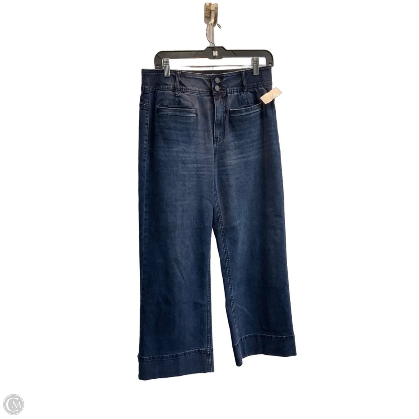 Jeans Wide Leg By Nine West In Blue, Size: 10