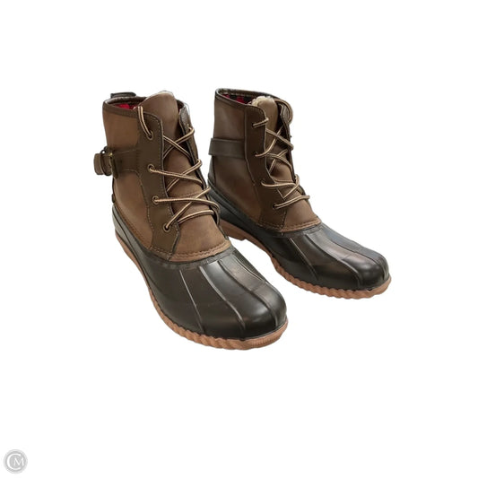 Boots Hiking By Madden Girl In Brown, Size: 9.5