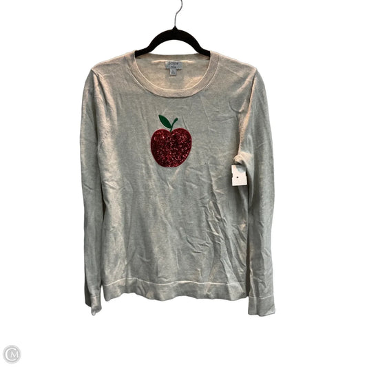 Sweater By J. Crew In Cream, Size: L