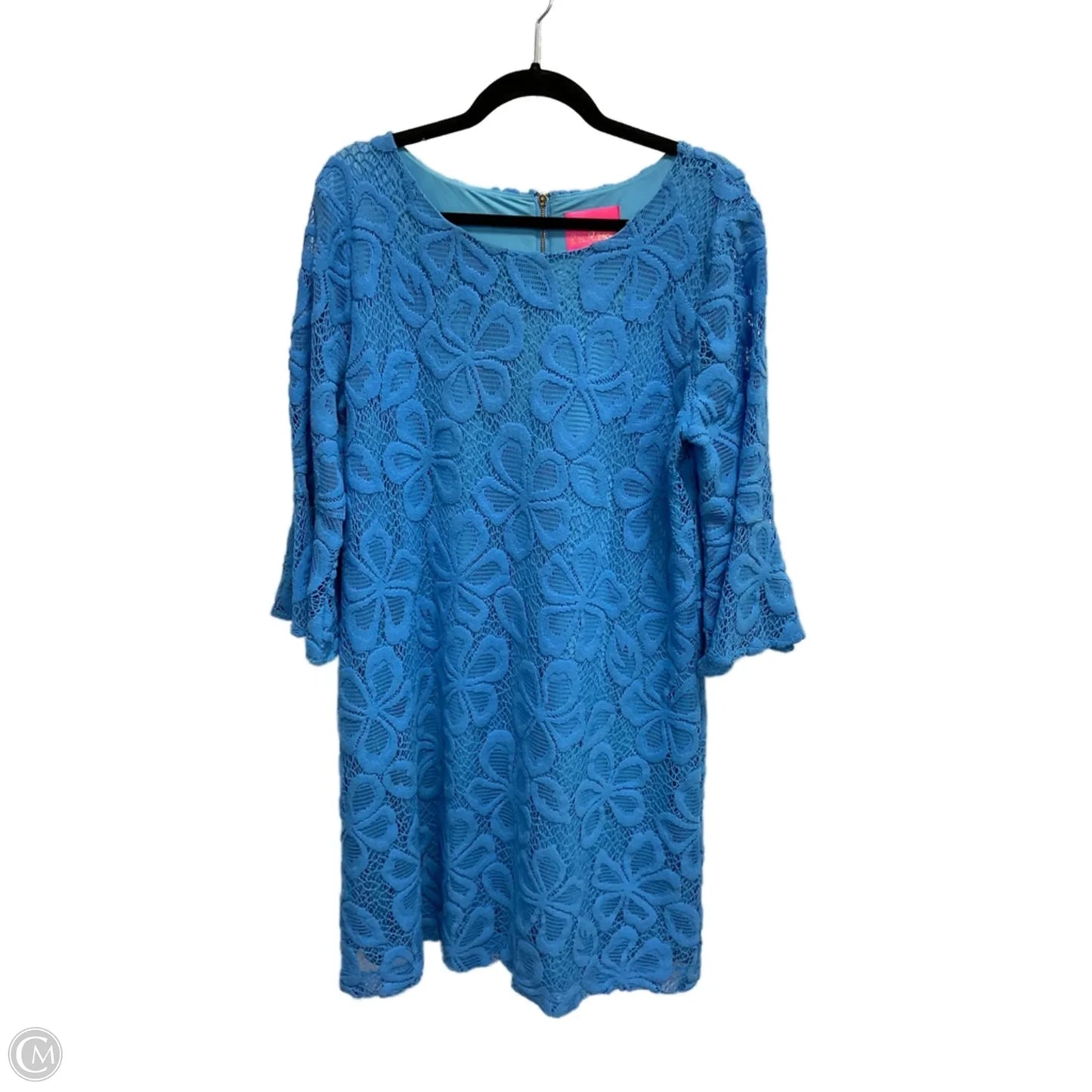 Dress Designer By Lilly Pulitzer In Blue, Size: 12