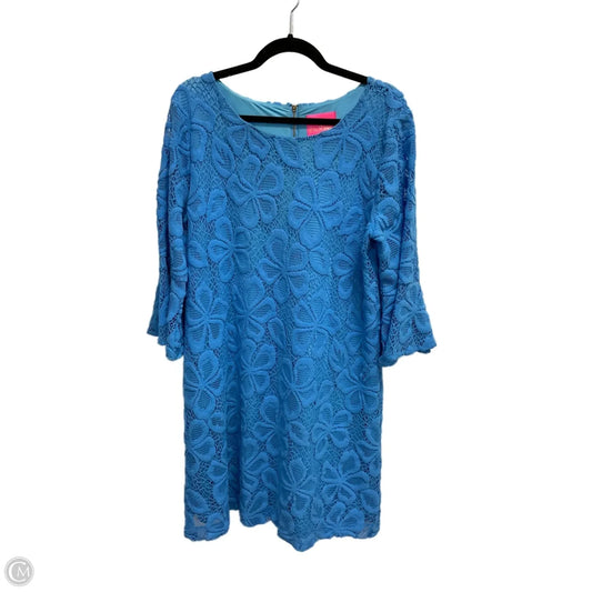 Dress Designer By Lilly Pulitzer In Blue, Size: 12