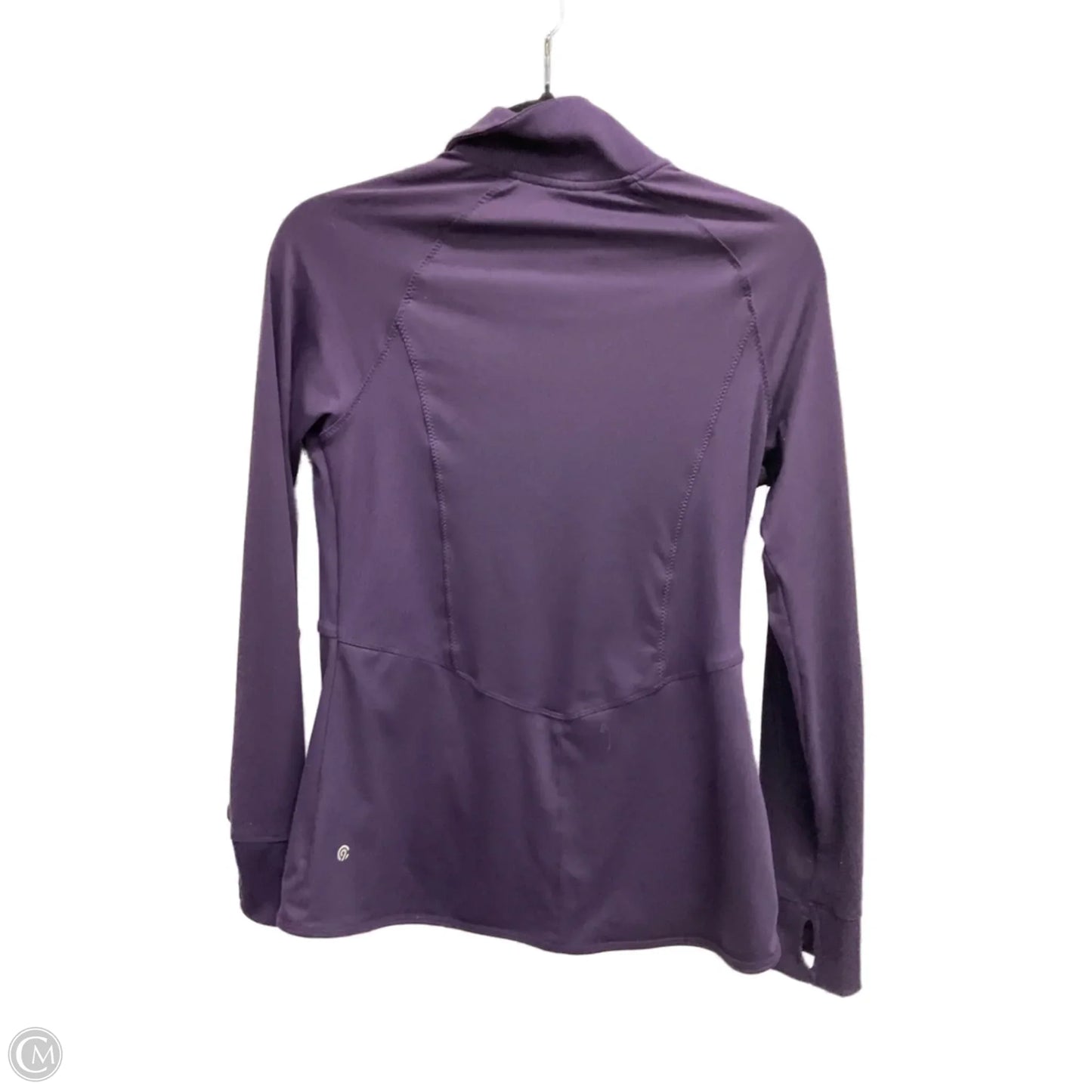Athletic Jacket By Champion In Purple, Size: M