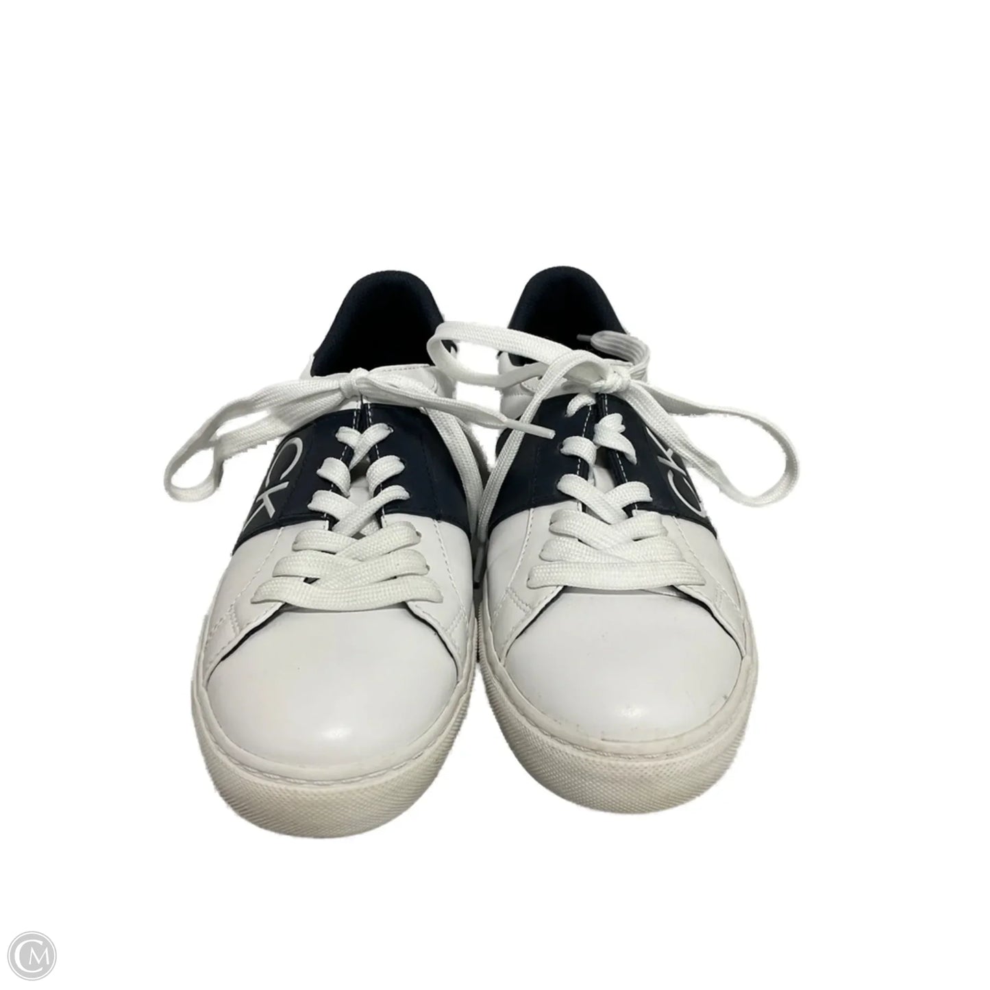 Shoes Athletic By Calvin Klein In White, Size: 9.5