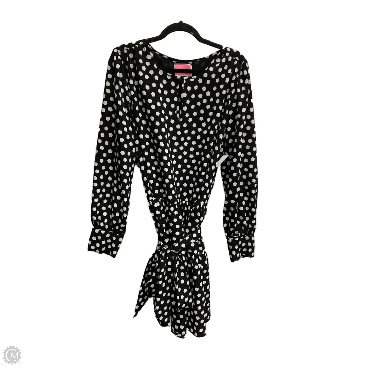 Dress Designer By Kate Spade In Black & Cream, Size: Xxl