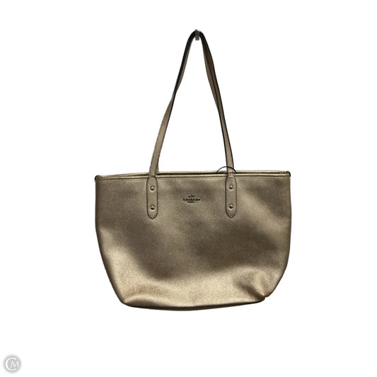 Tote Designer By Coach, Size: Large