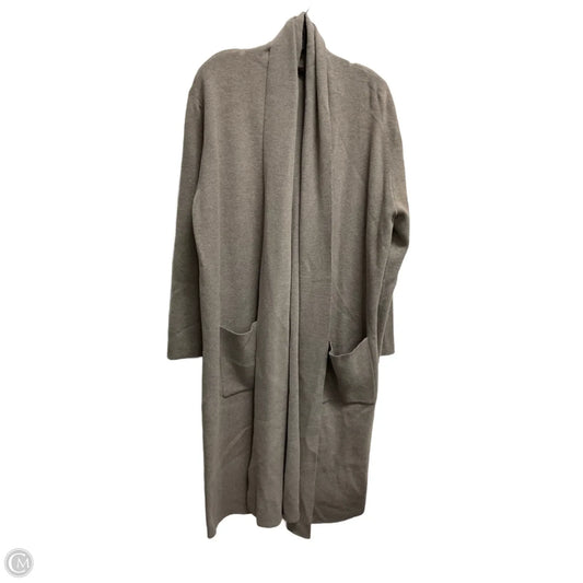 Cardigan By Maxx New York In Taupe, Size: Xl