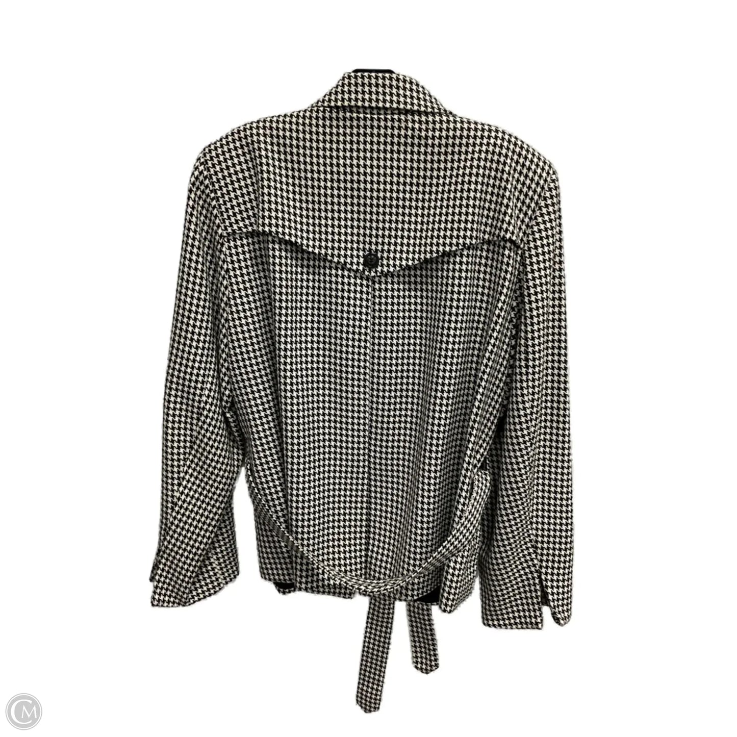Blazer By Jones And Co In Black & Cream, Size: 18