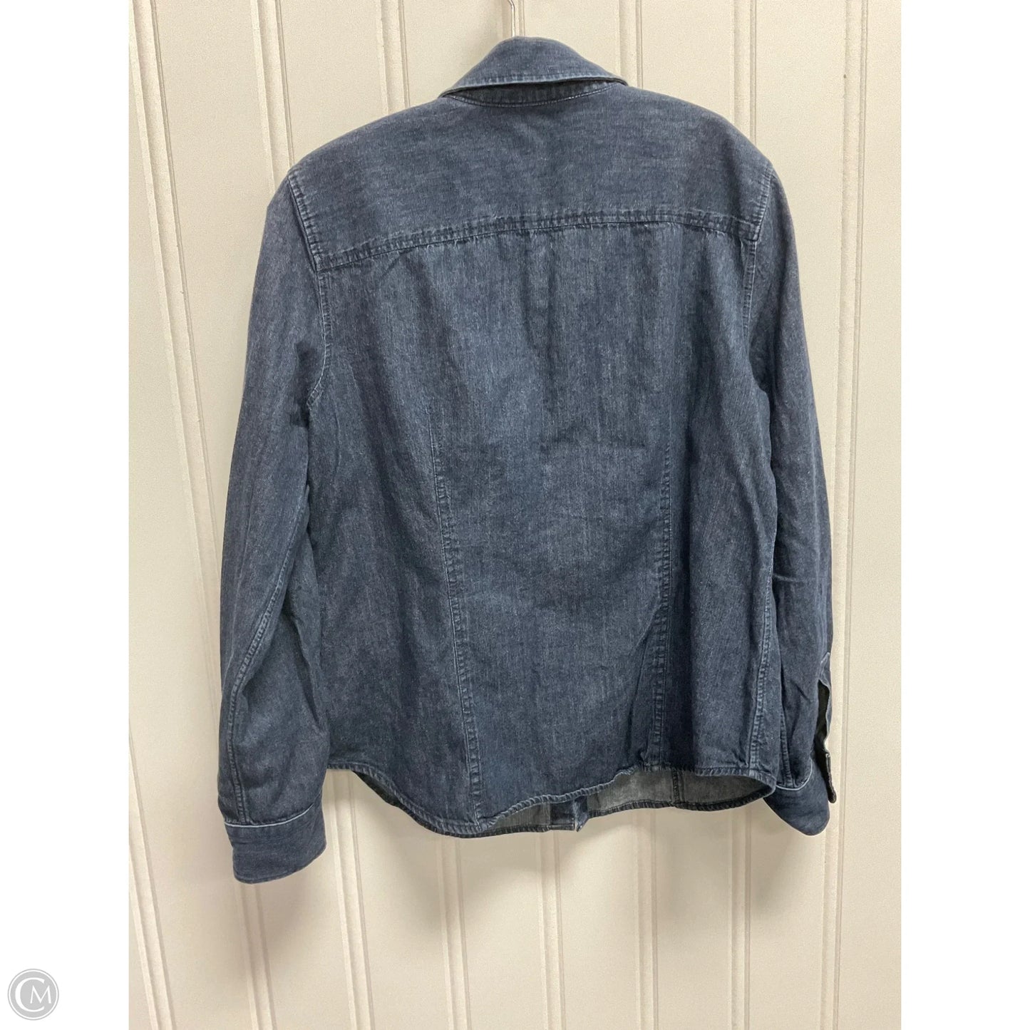 Top Long Sleeve By Talbots In Blue, Size: 14