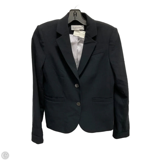 Blazer By Calvin Klein In Navy, Size: 6