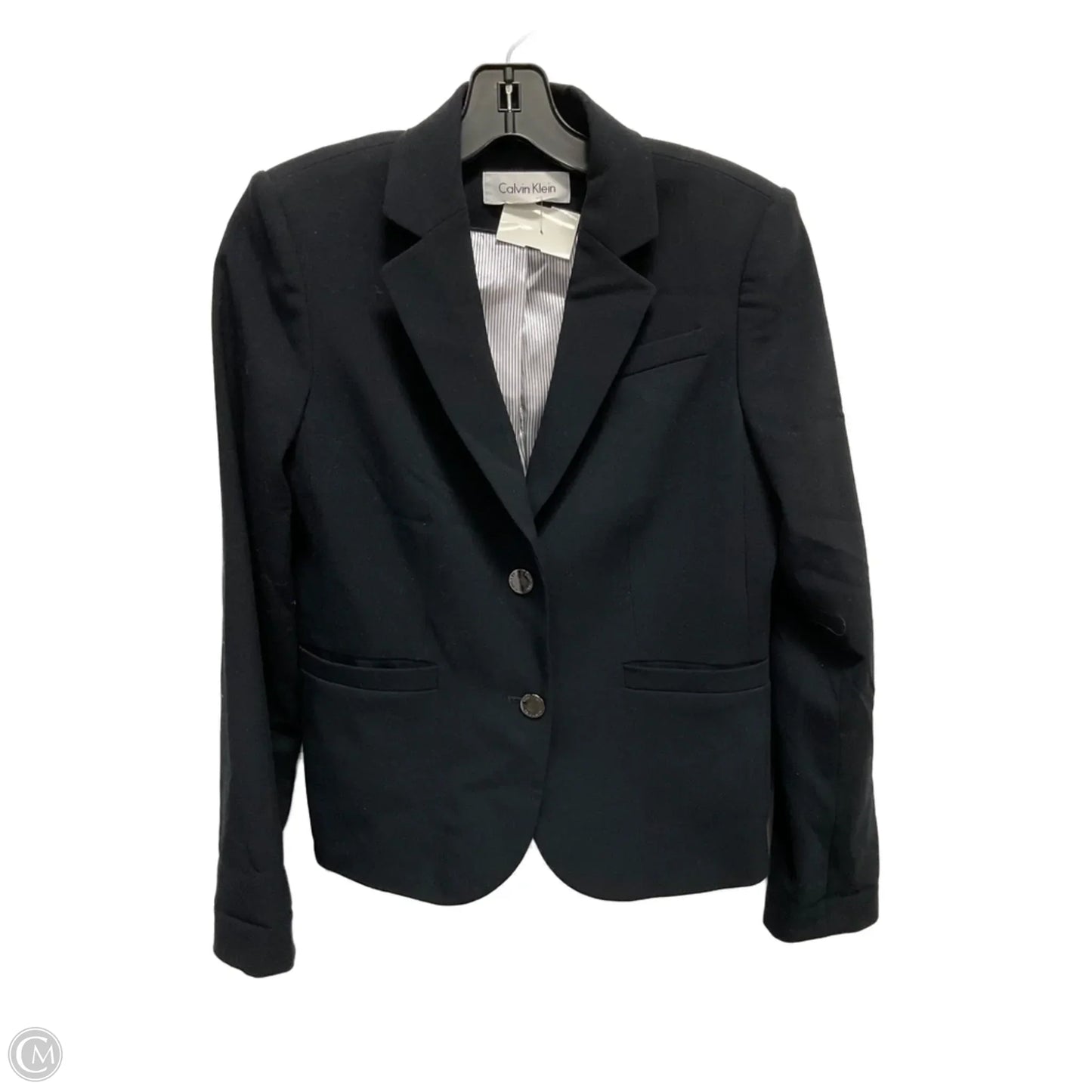 Blazer By Calvin Klein In Navy, Size: 6