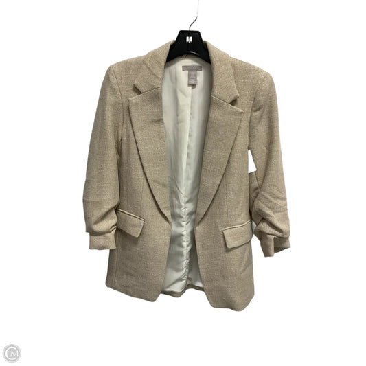 Blazer By H&m In Tan, Size: Xs