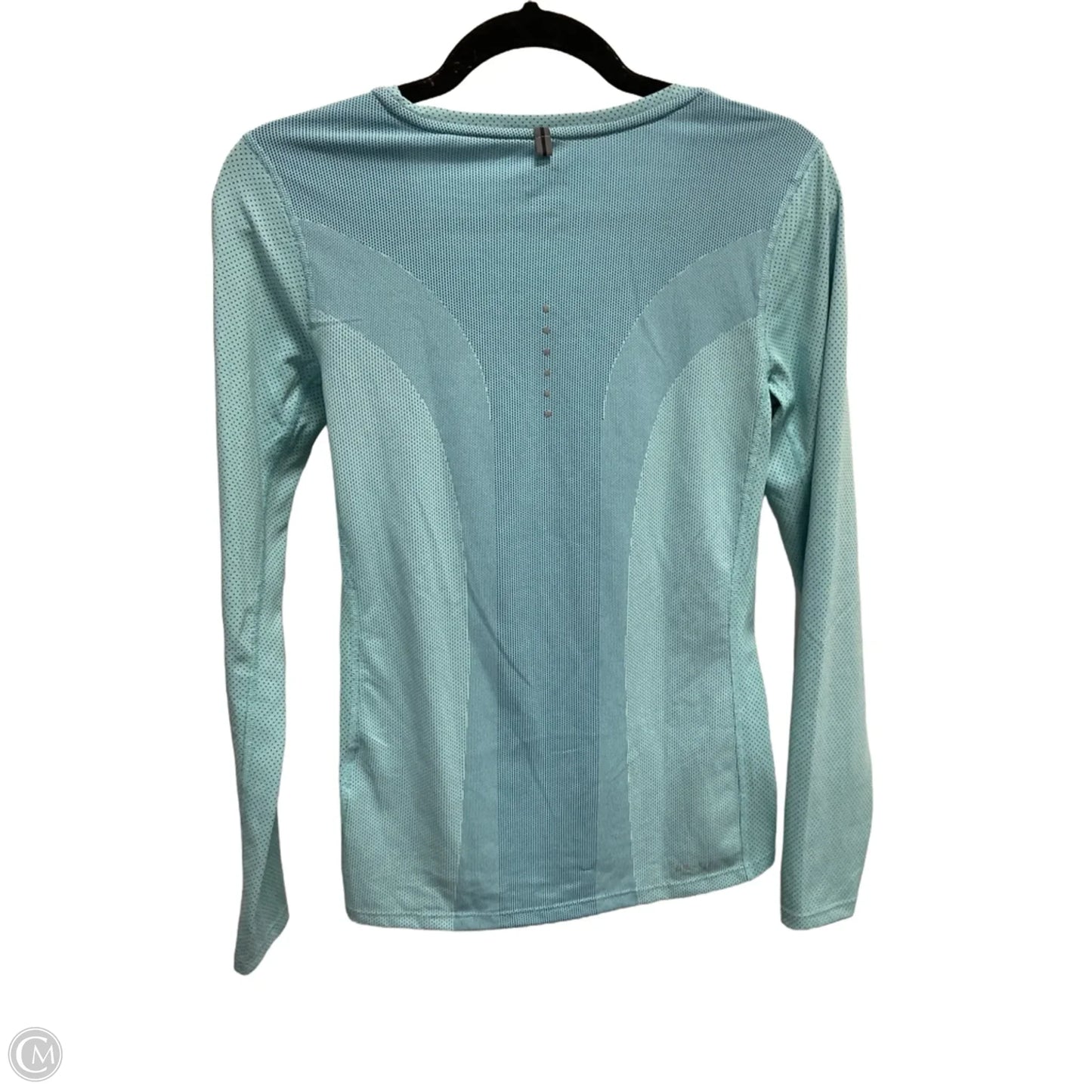 Top Long Sleeve By Nike In Aqua, Size: Xs