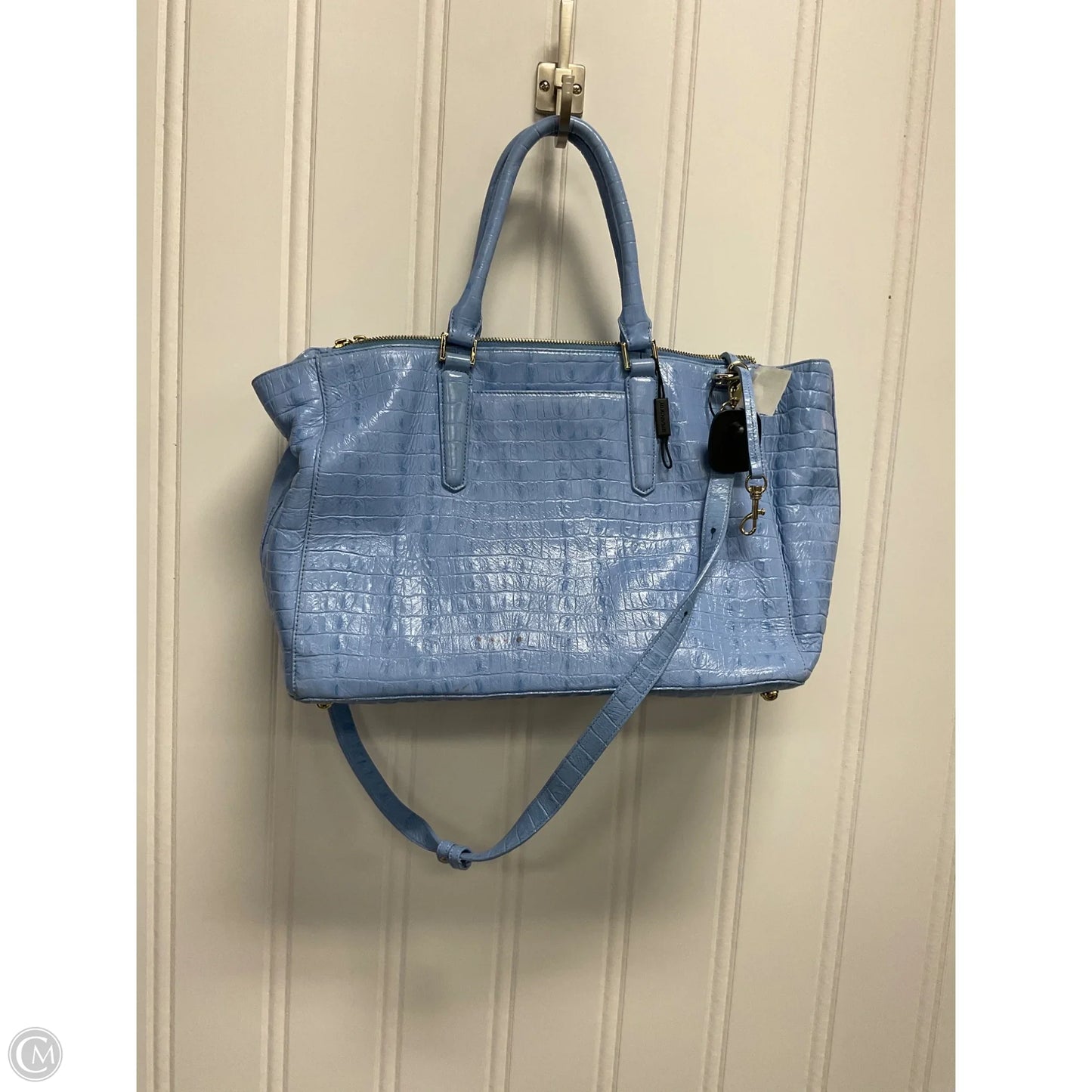 Handbag Designer By Brahmin, Size: Large