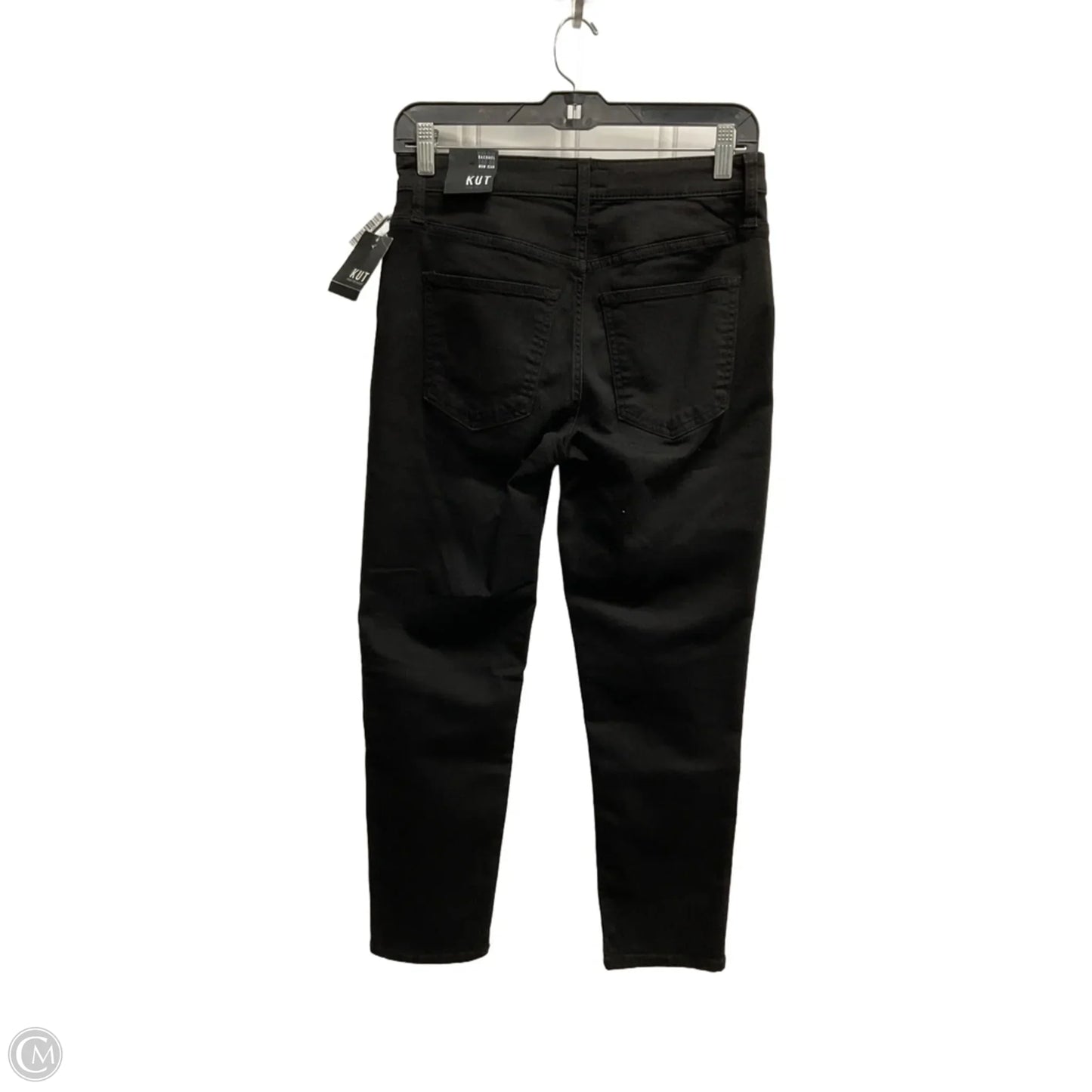 Jeans Straight By Kut In Black, Size: 2