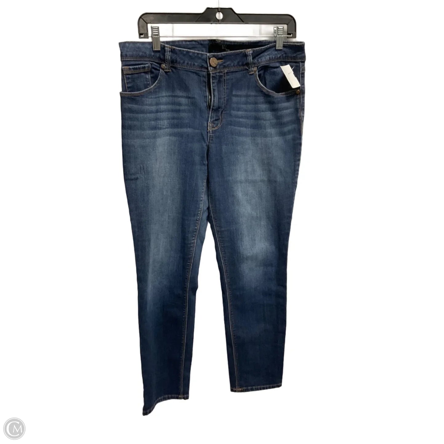 Jeans Straight By 1822 Denim In Blue, Size: 14