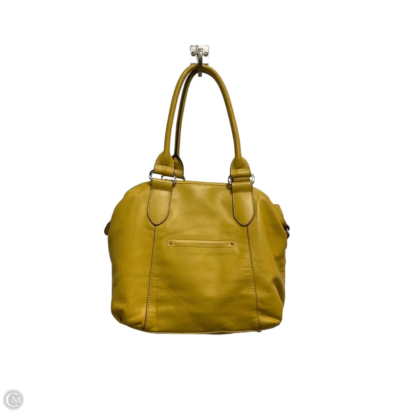 Handbag Leather By B. Makowsky, Size: Medium