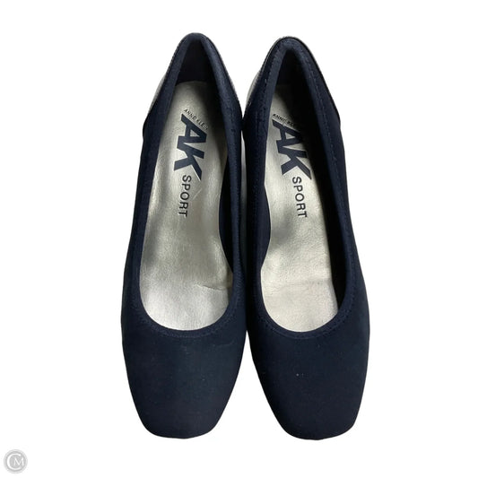 Shoes Flats By Anne Klein In Navy, Size: 7.5