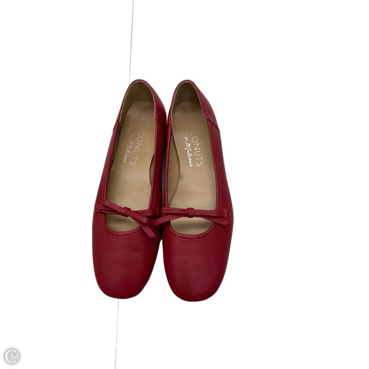 Shoes Flats By Coconuts In Red, Size: 7