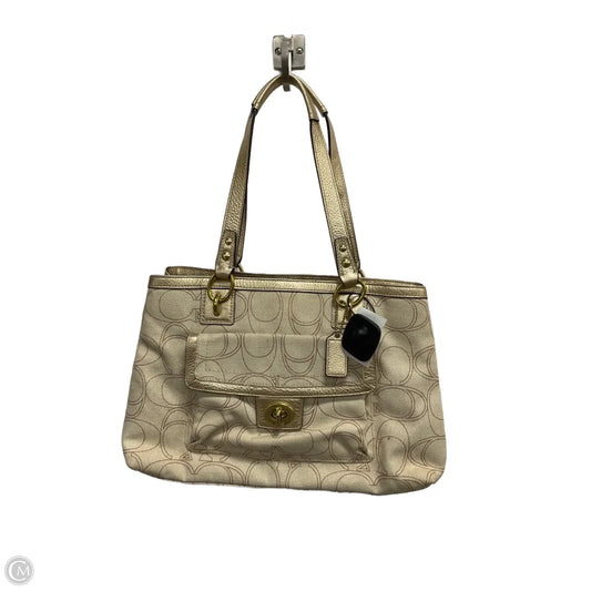 Handbag Designer By Coach, Size: Medium
