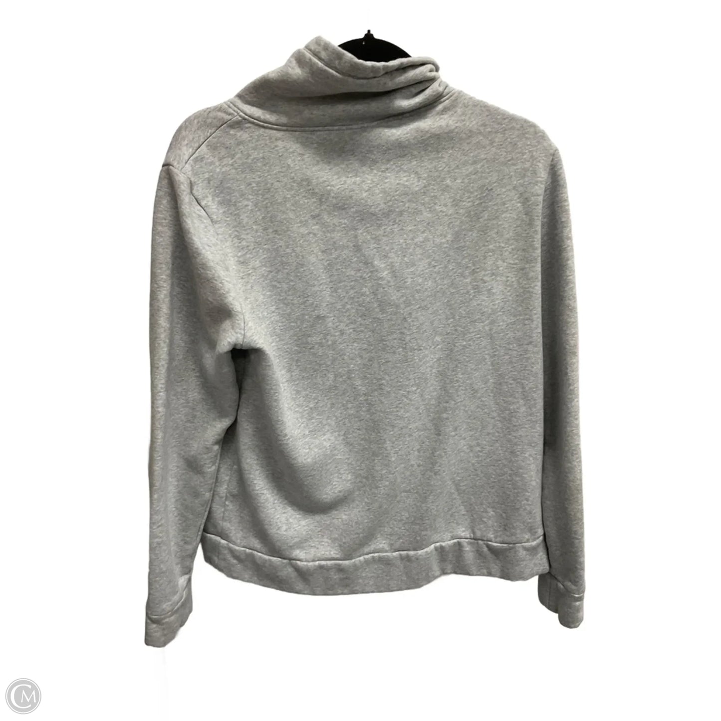 Sweatshirt Crewneck By Puma In Grey, Size: L