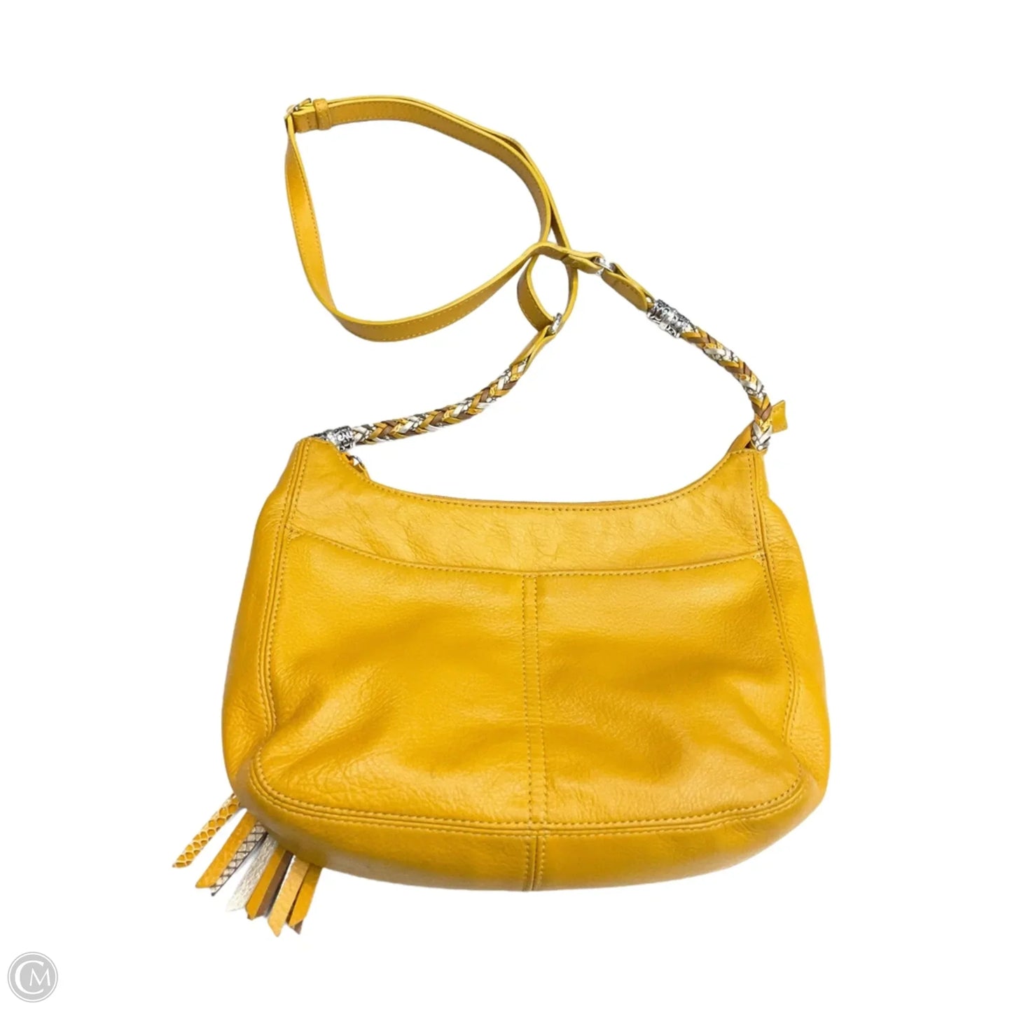 Handbag Leather By Brighton, Size: Small