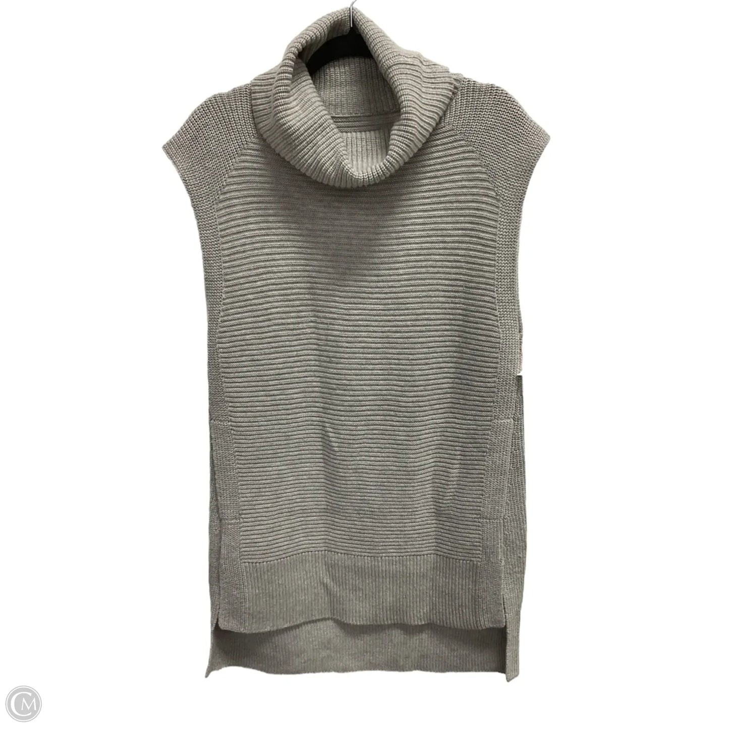 Tunic Sleeveless By Banana Republic In Grey, Size: M