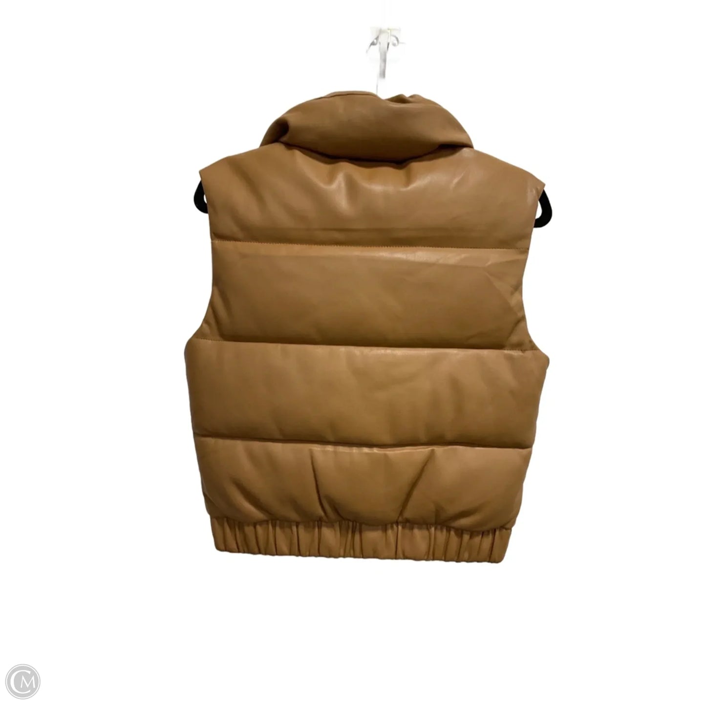 Vest Puffer & Quilted By Abercrombie And Fitch In Tan, Size: Xs