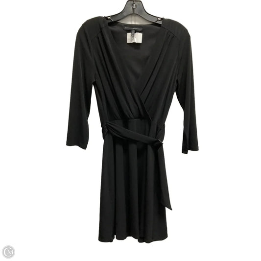 Dress Casual Midi By White House Black Market In Black, Size: 2