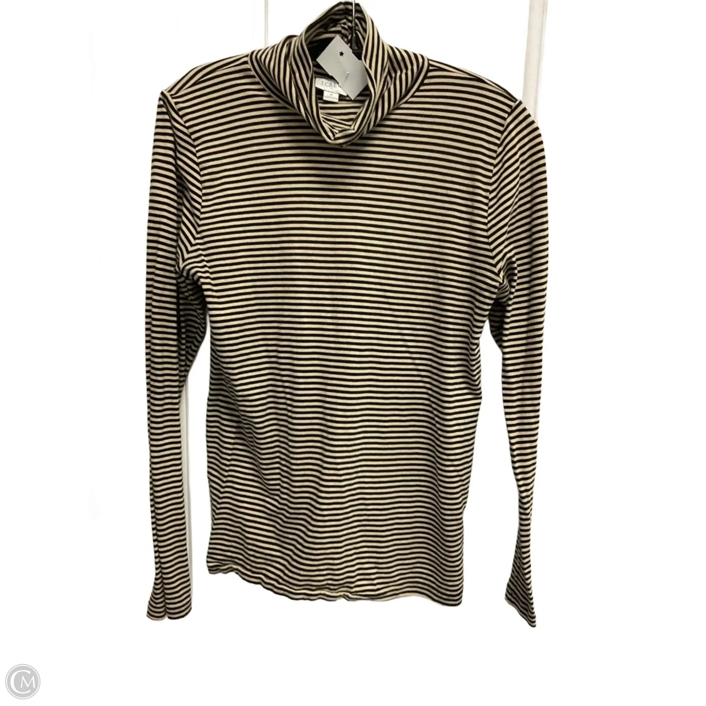 Top Long Sleeve By J. Crew In Striped Pattern, Size: S