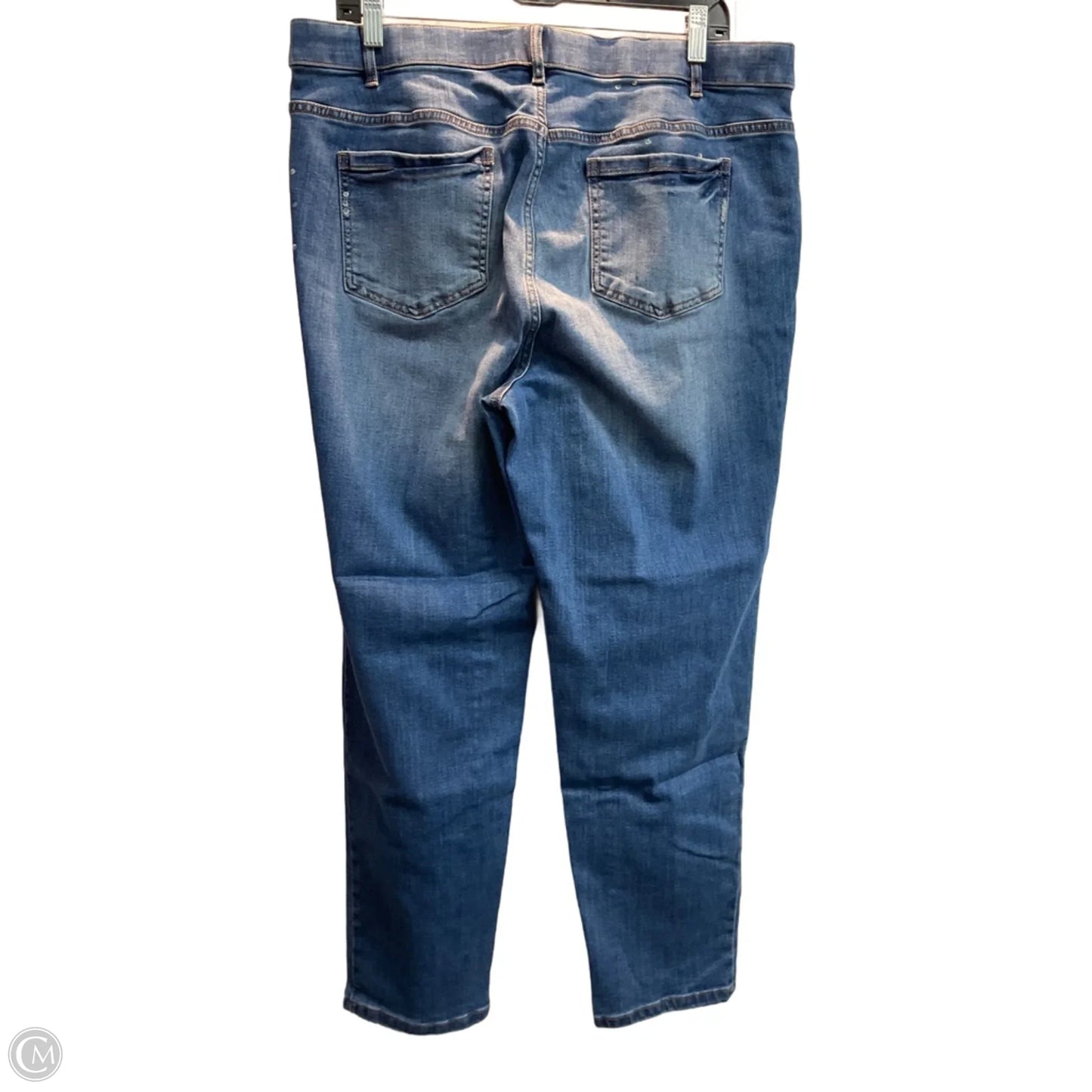 Jeans Boyfriend By J. Jill In Blue, Size: 18