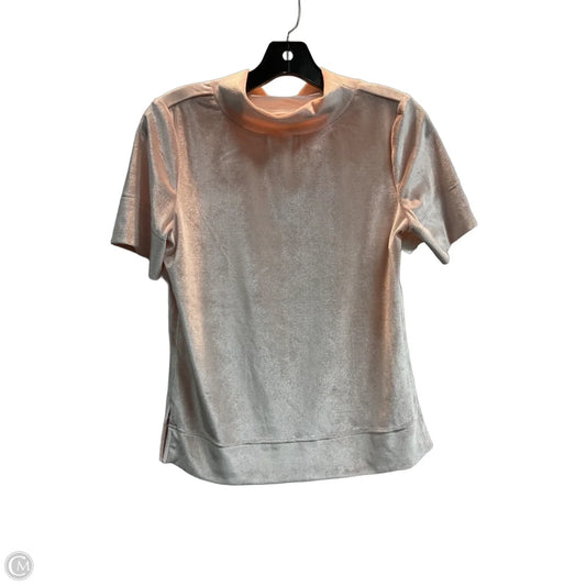 Top Short Sleeve By Anthropologie In Pink, Size: Xs