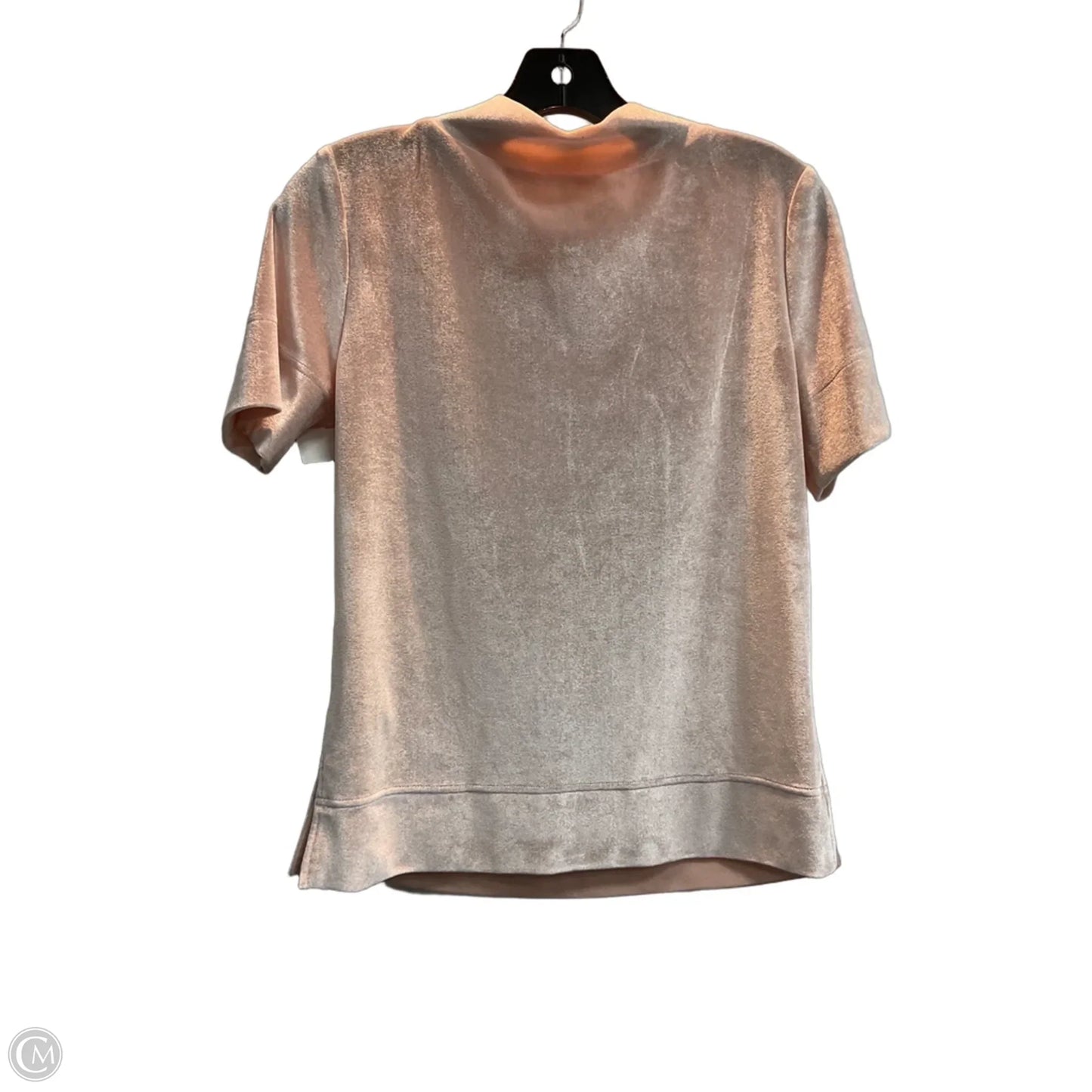 Top Short Sleeve By Anthropologie In Pink, Size: Xs