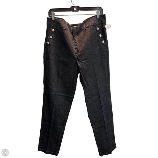 Jeans Straight By Nine West In Blue, Size: 16
