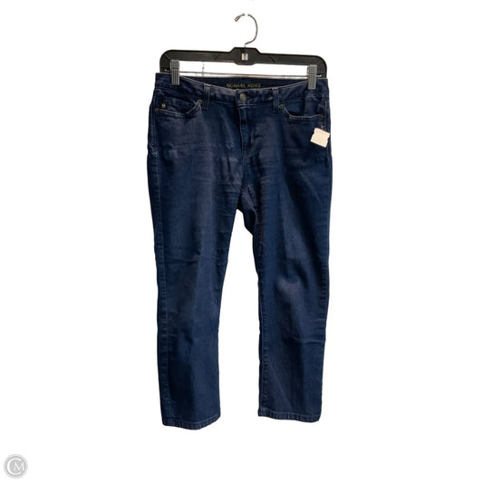 Jeans Cropped By Michael By Michael Kors In Blue, Size: 2