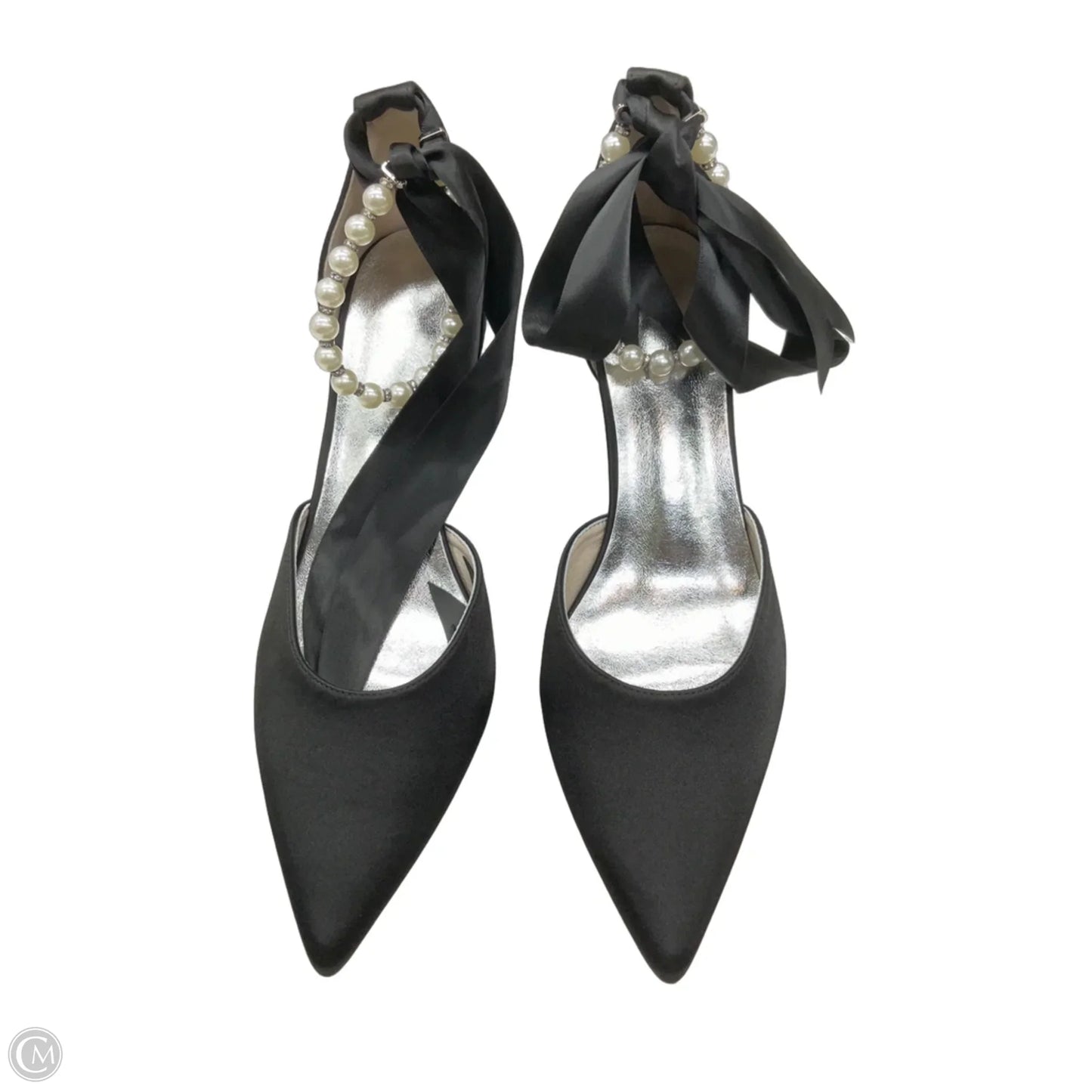 Shoes Heels Kitten By Clothes Mentor In Black, Size: 9