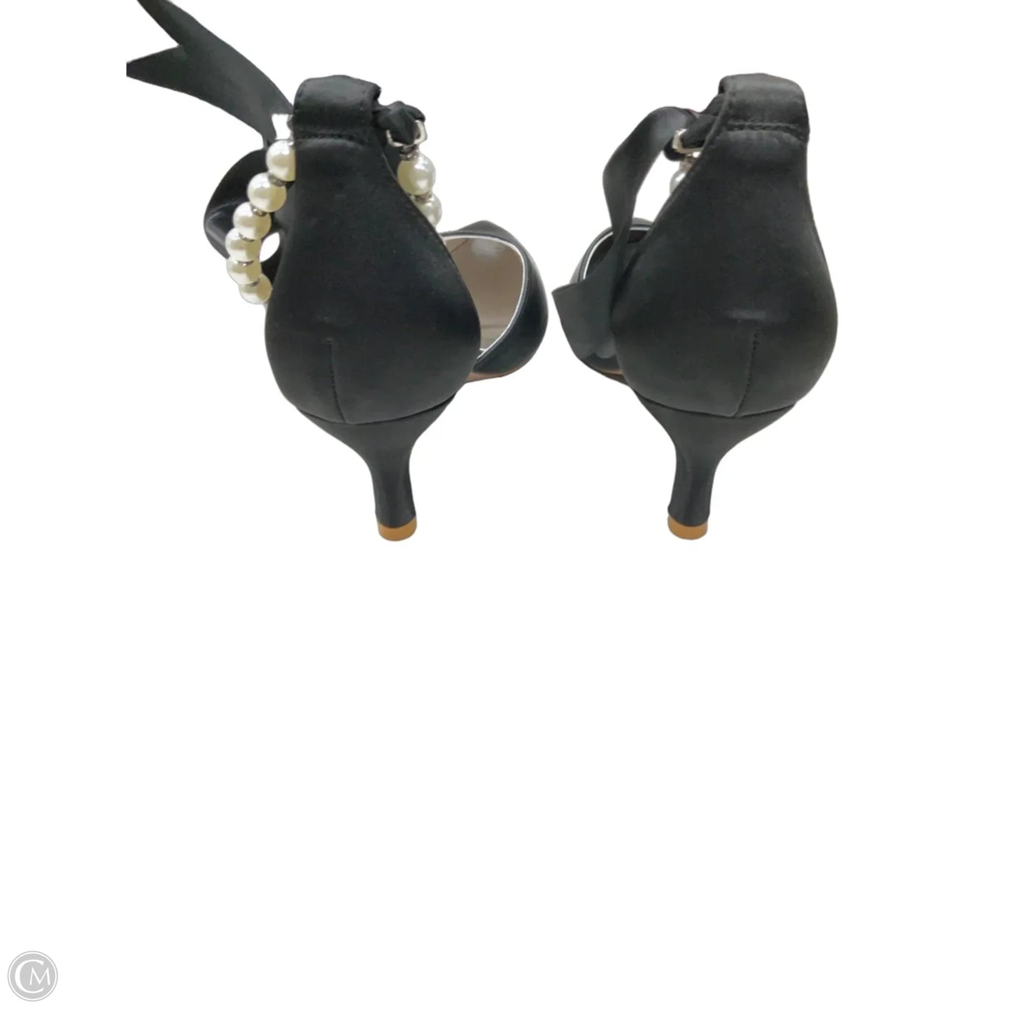 Shoes Heels Kitten By Clothes Mentor In Black, Size: 9
