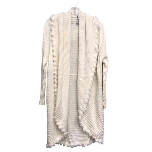 Sweater Cardigan By Chicos In Ivory, Size:Xl