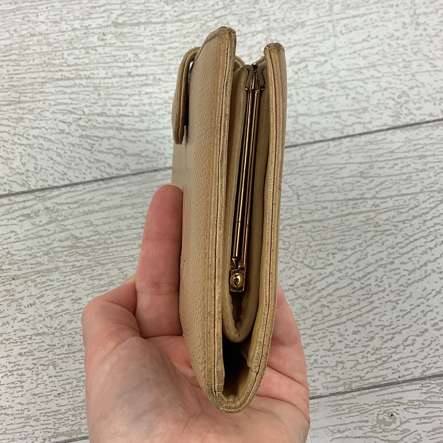 Wallet Luxury Designer By Chanel AS IS significant wear, Size: Medium